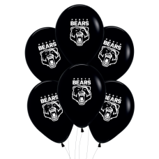 NRL Perth Bears Printed 30cm Balloons 6pk