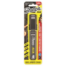 Sharpie Marker Pro Chisel Black Pack 4
