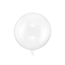 Party Deco Transparent Balloon Sphere Clear 40cm 1pk