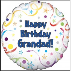 Happy Birthday Grandad 18inch Pack 1