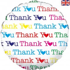 18 inch Thank You Hearts Pack 1