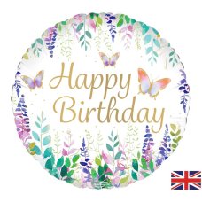 18inch Watercolour Floral Round Pack 1