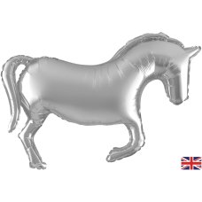 35inch Silver Metallic Horse Pack 1