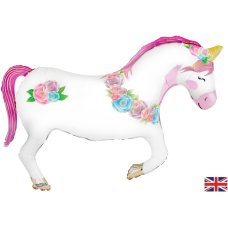 35inch Unicorn Flower Horse Pack 1