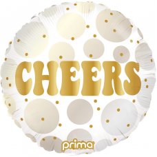 18 Inch Cheers Gold & Neutral Dots Pack 1