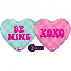 18 Inch Conversation Heart Checker - Heart Pack 1